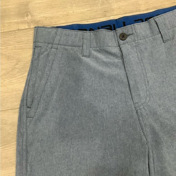 Men's Denali 32 Medium Golf Shorts Khakis Chino Blue Lightweight Stretch NWOT - Picture 4 of 8